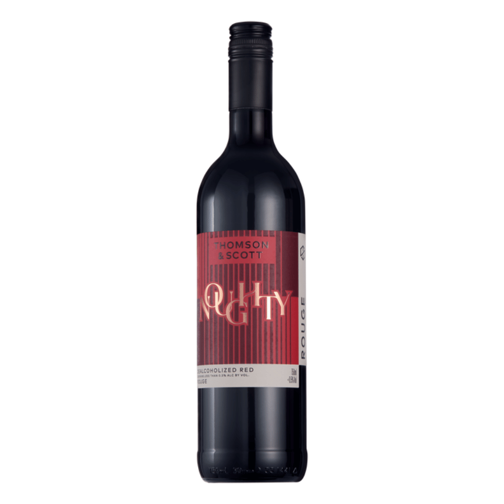 Noughty Non - Alcoholic Rouge - undrunk Thomson and Scott