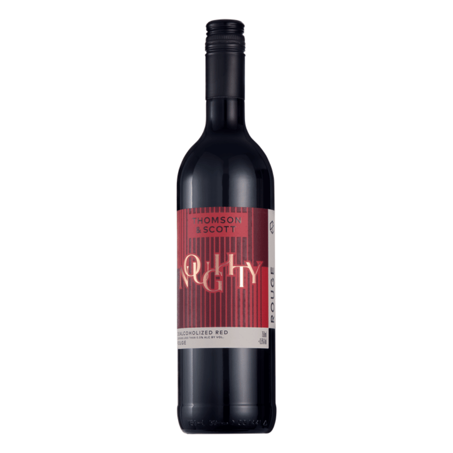 Noughty Non - Alcoholic Rouge - undrunk Thomson and Scott