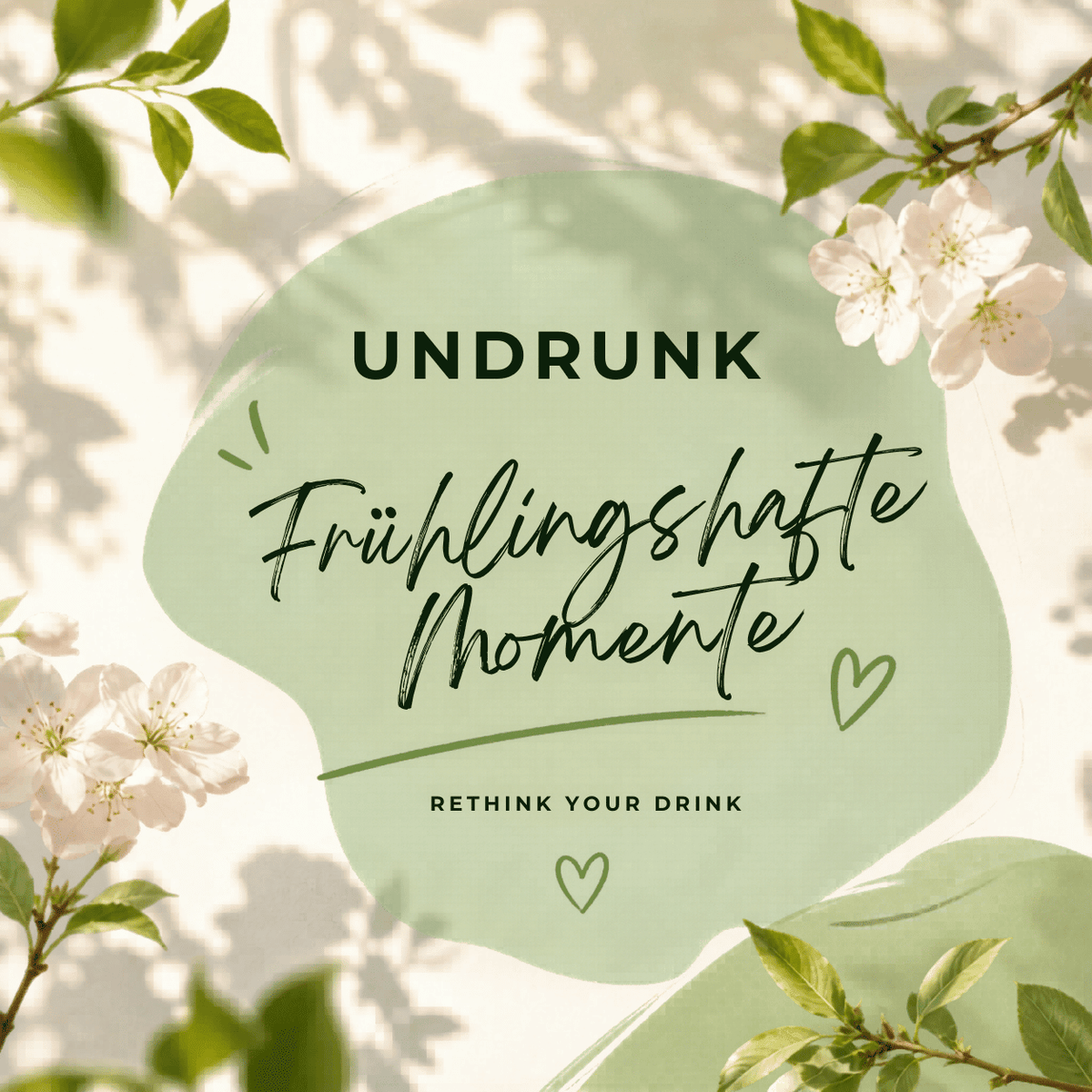 Frühlingshafte Genussmomente mit undrunk - undrunk