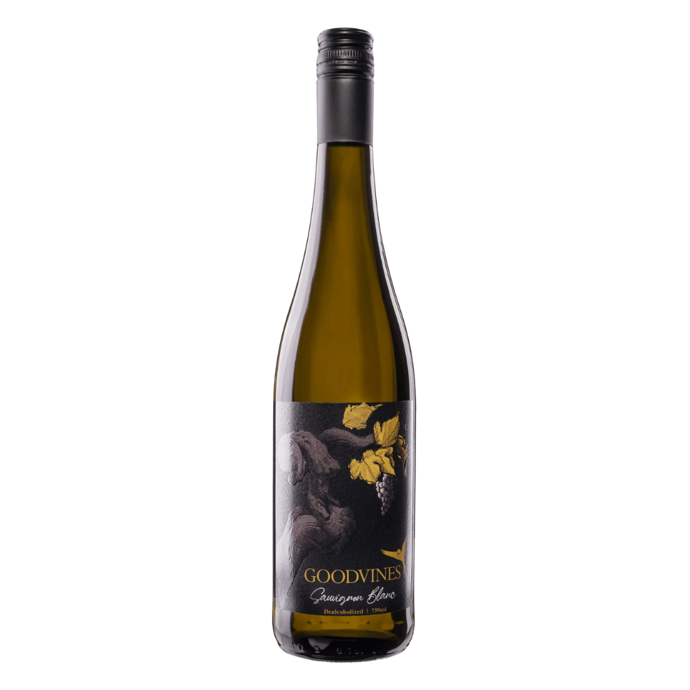 GOODVINES Sauvignon Blanc Black Label alkoholfrei - undrunk GOODVINES