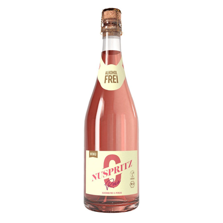 WINU Alkoholfrei Sekt Nuspritz Rosé - undrunk WINU Alkoholfrei